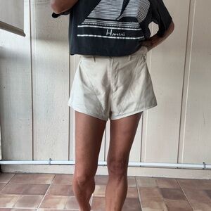 Vintage Ujena Leather shorts XS 1970’s